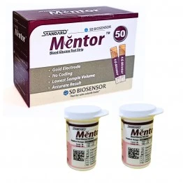 Standard Mentor Test Strips 50 Strips Pack