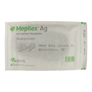 Mepilex Ag Dressing (10cm x 20cm)