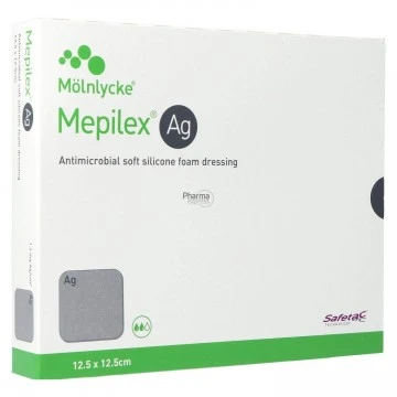 Mepilex Ag Dressing (12.5cm x 12.5cm) Mepilex Ag Dressing (12.5cm x 12.5cm)