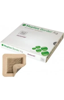 Mepilex Border Ag Dressing (7.5cm x 7.5cm)
