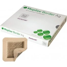 Mepilex Border Ag Dressing (7.5cm x 7.5cm)