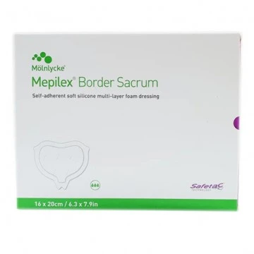 Mepilex Border Sacrum (16cm x 20cm)