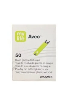Ypsomed Mylife Aveo 50 Glucometer Test Strips