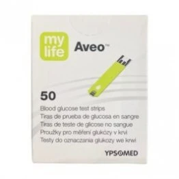 Ypsomed Mylife Aveo 50 Glucometer Test Strips