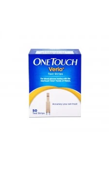 One Touch Verio Test Strips - 50's Pack 