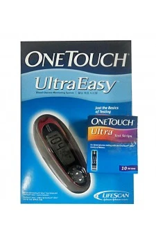 One Touch Ultra Gulcometer with Free 10 Test Strips