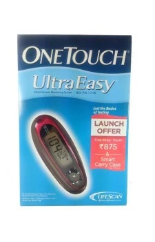 One Touch Ultra Gulcometer with Free 25 Test Strips