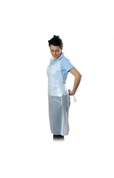 Disposable Plastic Apron (Color may Vary)