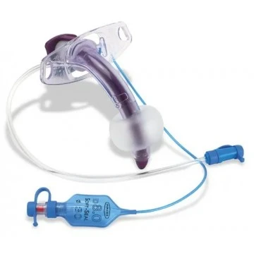 Portex Blue Line Ultra Suctionaid Tracheostomy Tube Cuffed