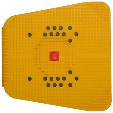 Accupressure PowerMat With Magnet Pyramids For Pain Relief 