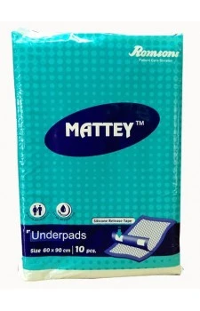 Romsons Mattey Underpad Sheets  (10/Pack)