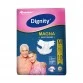 Romsons Dignity MAGNA Adult Diapers Medium (Pack of 10 Pcs) for Waist Size 28-45 Inches