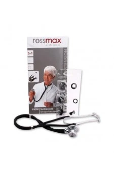 Rossmax Rappaport Stethoscope EB-500 (Double Pipe) - Black