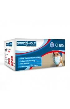 Safeshield 3 Ply Surgical Face Mask (50 Pcs Individual Pack)