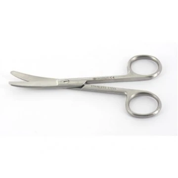 Fine Surgical Scissor Curved  (Blunt Edges) S/Steel