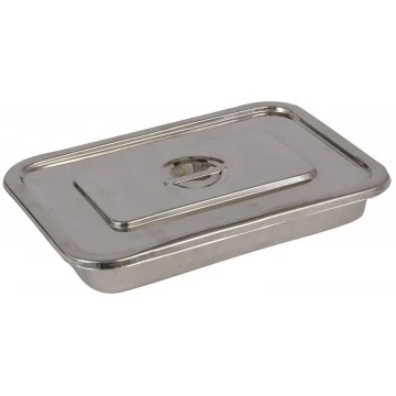 Medical Instrument Tray with Cover- SS