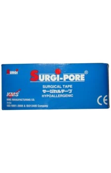 Surgipore Microporous Surgical Tape (Paper Tape) - 5mtr. Box Pack
