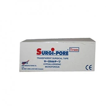 Surgipore Trans Transparent Hypoallergenic Microporous Surgical Tape (5meter) - Box Pack 