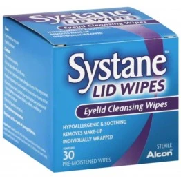 Systane Eye Lid Cleansing Wipes  30 Wipes Box