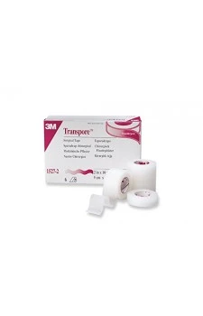 Transpore Tape 3M (Plastic Hypoallergenic Tape) - Box Pack