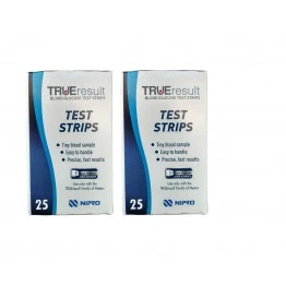 True Result Gulcometer Test Strips - 50 Strips Pack