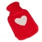 Hot Water Bottle Bag With Colorful Premium Towel Knit Cover  - (Non-Electrical)