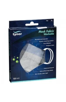 Tynor Mask Fabric Washable (Pack of 3 Pieces) - Checks