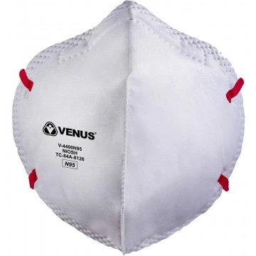 Venus V-4400 N95 Face Mask NIOSH Approved Respirator - 1 Piece