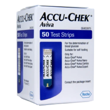 Accu Chek Aviva Test Strips (50 Strips)