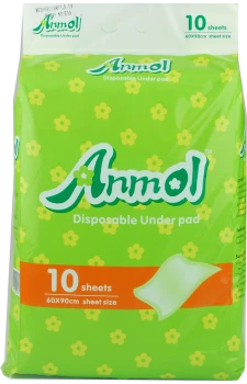 Anmol Disposable Under Pad/Sheets (1X10 Pcs Pack)