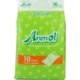 Anmol Disposable Under Pad/Sheets (1X10 Pcs Pack)