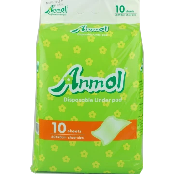 Anmol Disposable Under Pad/Sheets (1X10 Pcs Pack)