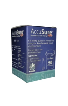 AccuSure Life Test Strips 50's Pack