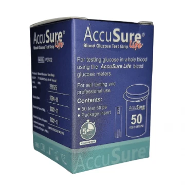 AccuSure Life Test Strips 50's Pack