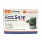 Accusure Soul Dr Gene Glucometer Test Strips - 100 Strips (2X50 Pack)