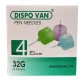 Dispovan Pen Needles (4mm 32G) - Box of 100