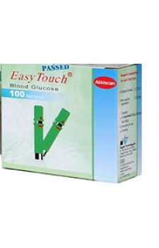 EasyTouch Blood Glucose Test Strips 100 Strips (2x50 Pack)