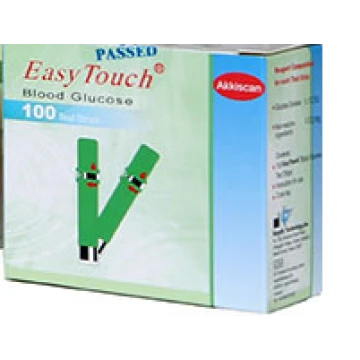EasyTouch Blood Glucose Test Strips 100 Strips (2x50 Pack)