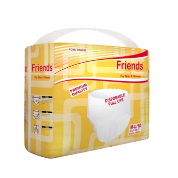 Friends Adult Pullups  Diapers  (Pack of 10) 
