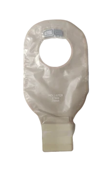 Hollister 27860 (70mm) Conform 2 Drainable Transparent Pouch, Lock ‘n Roll with Filter