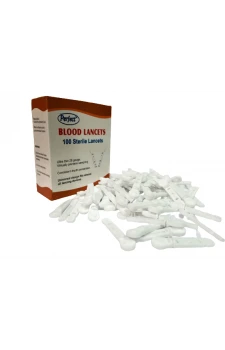 Perfect Flat Lancets for Accu-Chek Brand Glucometers - 100 Pcs 