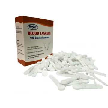 Perfect Flat Lancets for Accu-Chek Brand Glucometers - 100 Pcs 