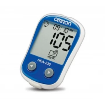 Omron Gulcometer For Sugar Testing HEA-230 With 10 Test Strips