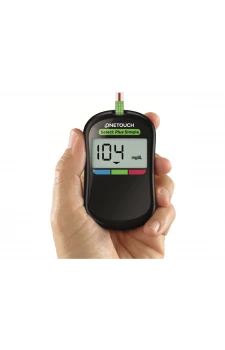 OneTouch Select Plus Simple Glucometer with 10 Free Strips 