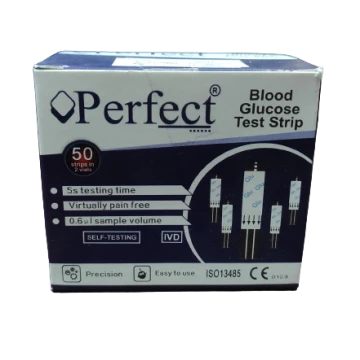 Perfect Blood Glucose Test Strips - 50 