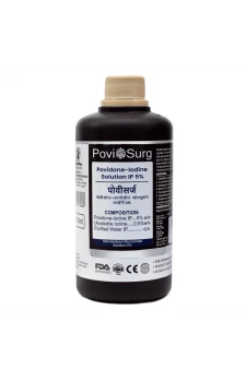 PoviSurg Povidone-Iodine Solution IP 5% (500ml)