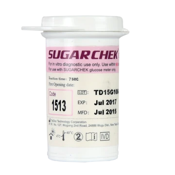 Sugarchek Glucometer Test Strips Bulk Pack (6*50)