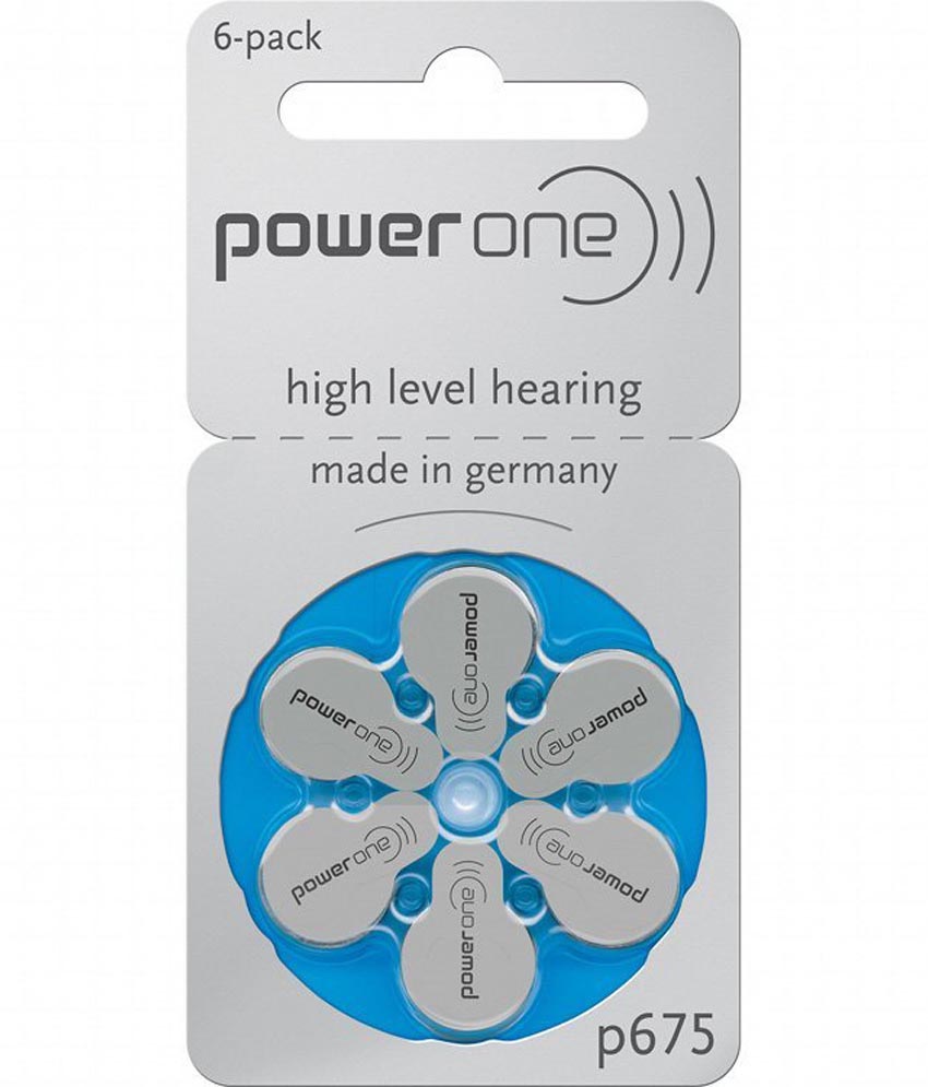 PowerOne P675 Hearing Aid Battery Buy Online at best price in India