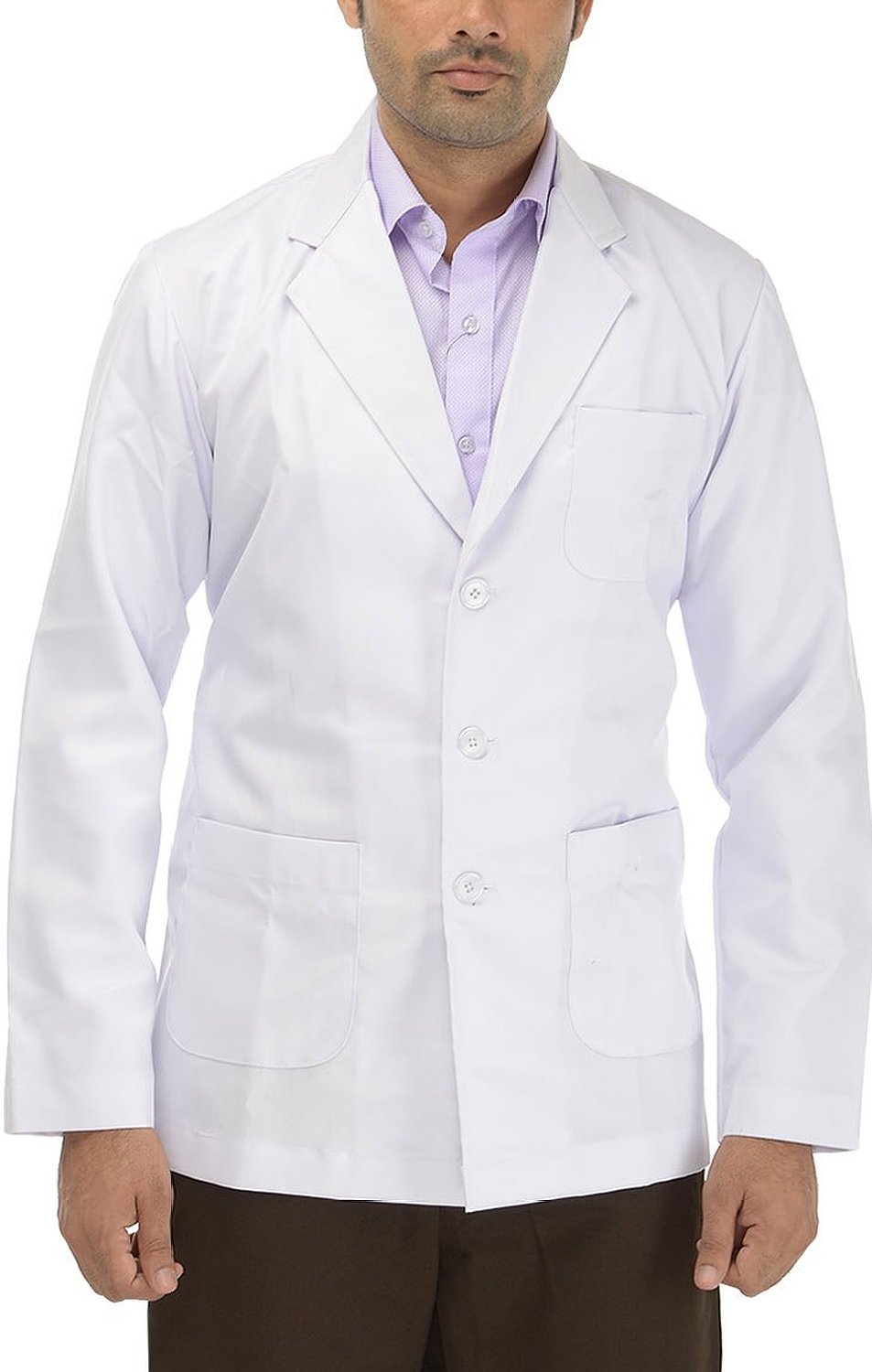Perfect Doctor's Lab Coat (Unisex) Full Sleeves - White | Buy Online at